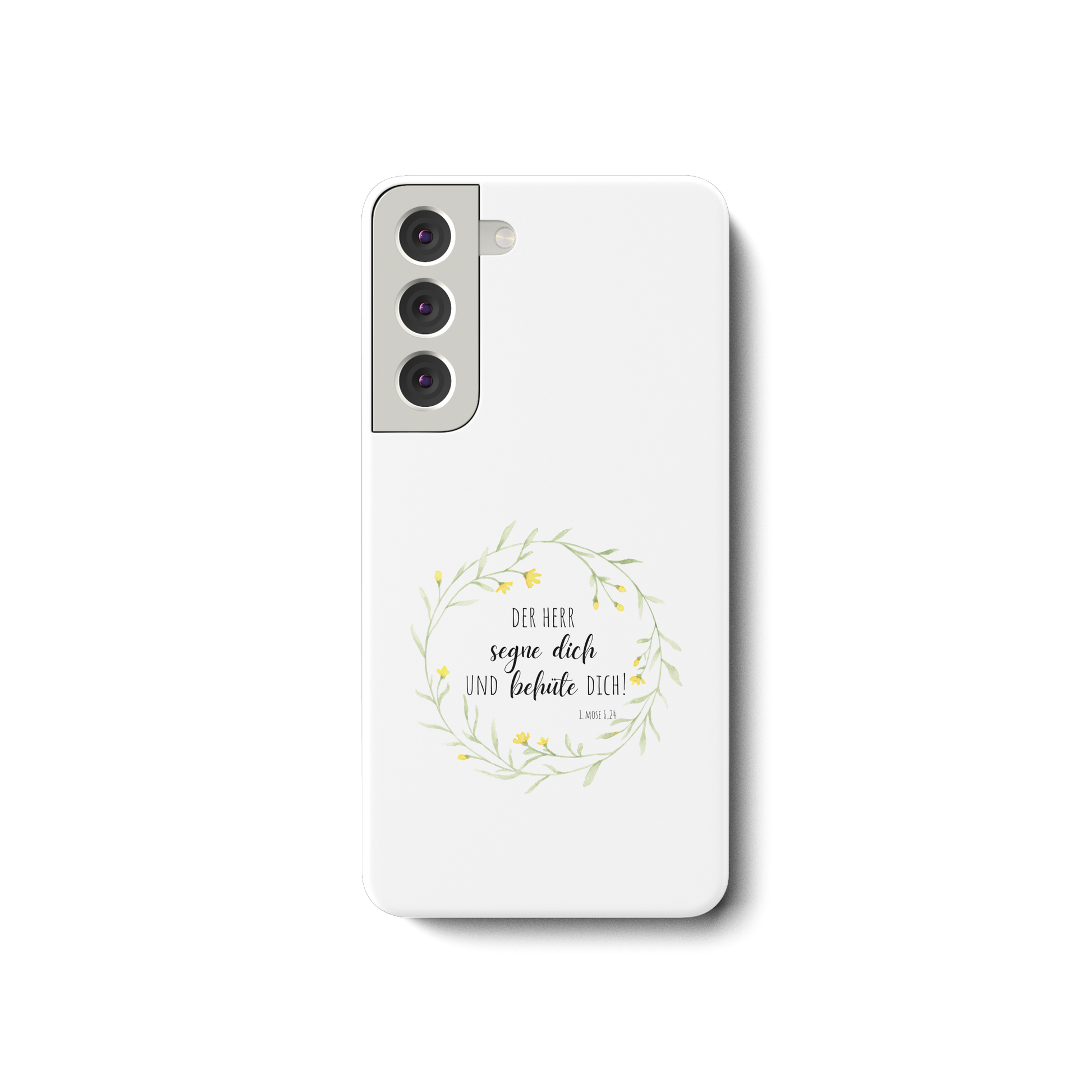 Der Herr segne Dich - Samsung Galaxy S22 Handyhülle - wertvoll und geliebt 