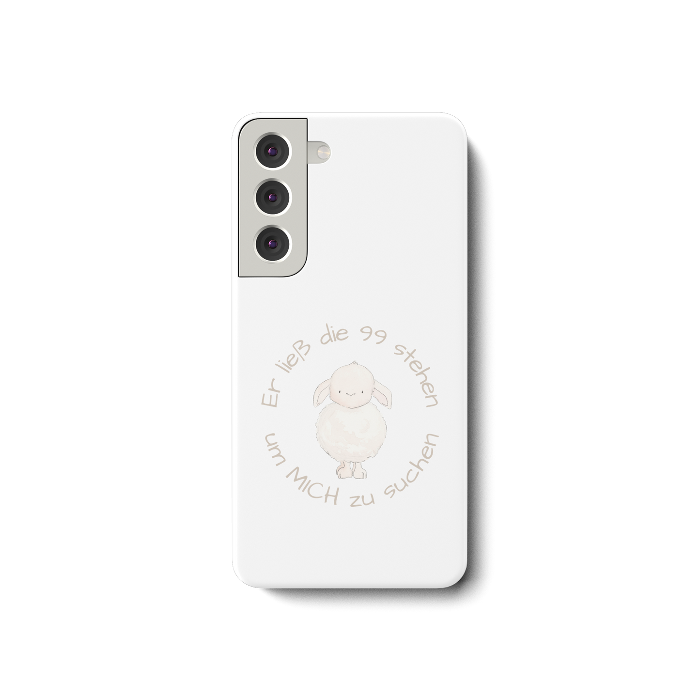 Er ließ die 99 stehen um Mich zu suchen - Samsung Galaxy S22 Handyhülle - wertvoll und geliebt 