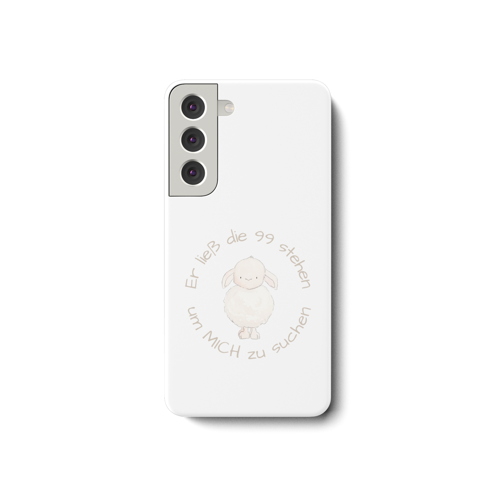 Er ließ die 99 stehen um Mich zu suchen - Samsung Galaxy S22 Handyhülle - wertvoll und geliebt 