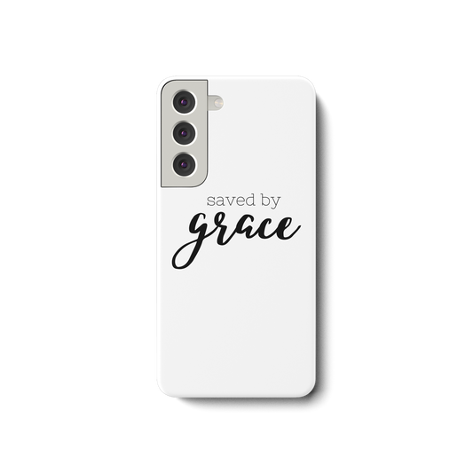 Saved by grace - Samsung Galaxy S22 Handyhülle - wertvoll und geliebt 