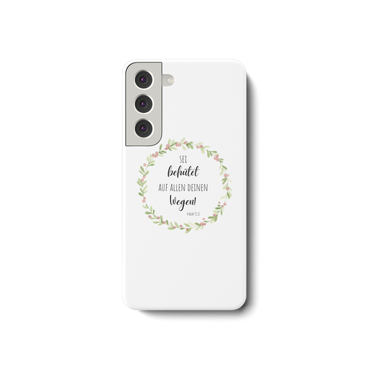 Sei behütet - Samsung Galaxy S22 Handyhülle - wertvoll und geliebt 