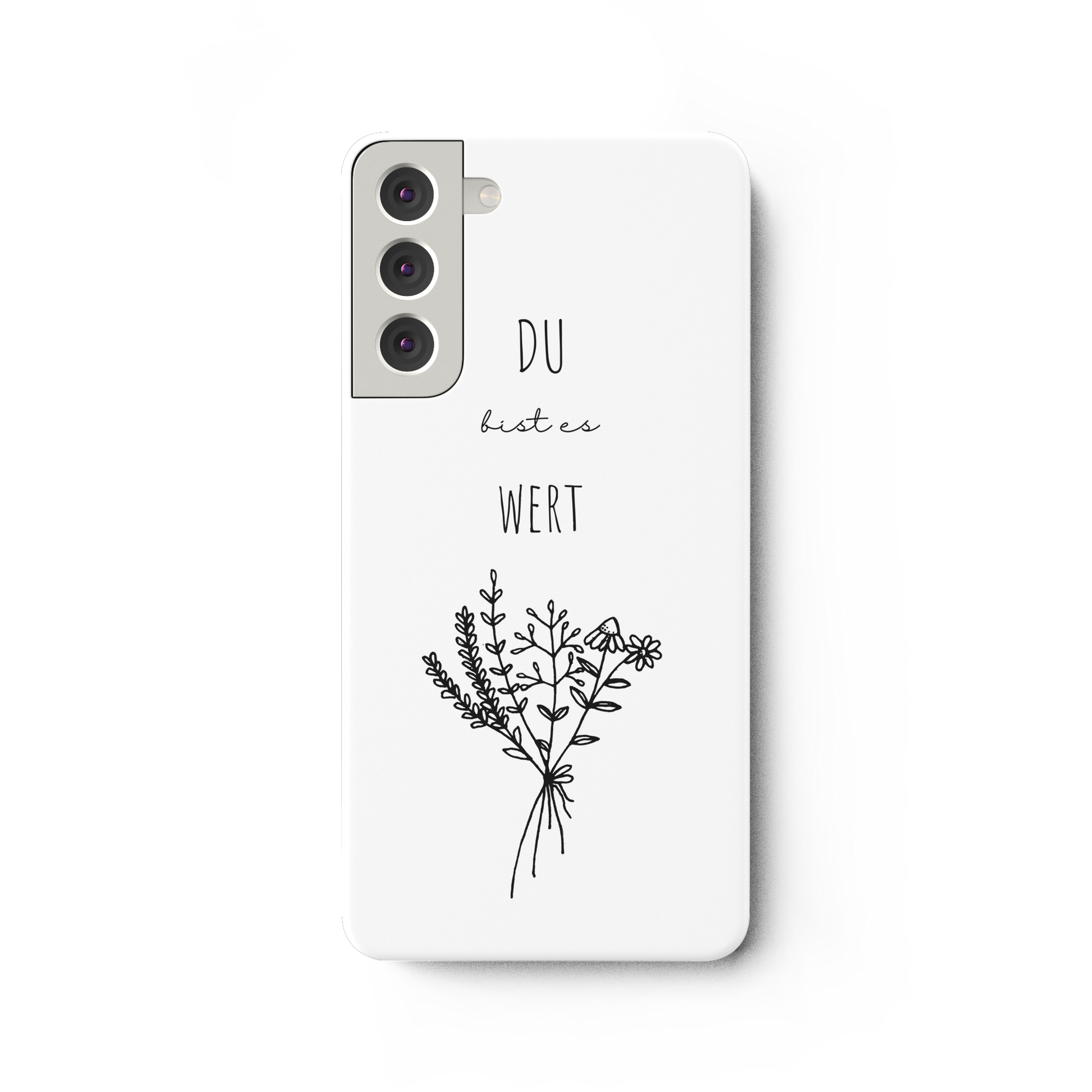 Du bist es wert - Samsung Galaxy S22 Plus Handyhülle - wertvoll und geliebt 