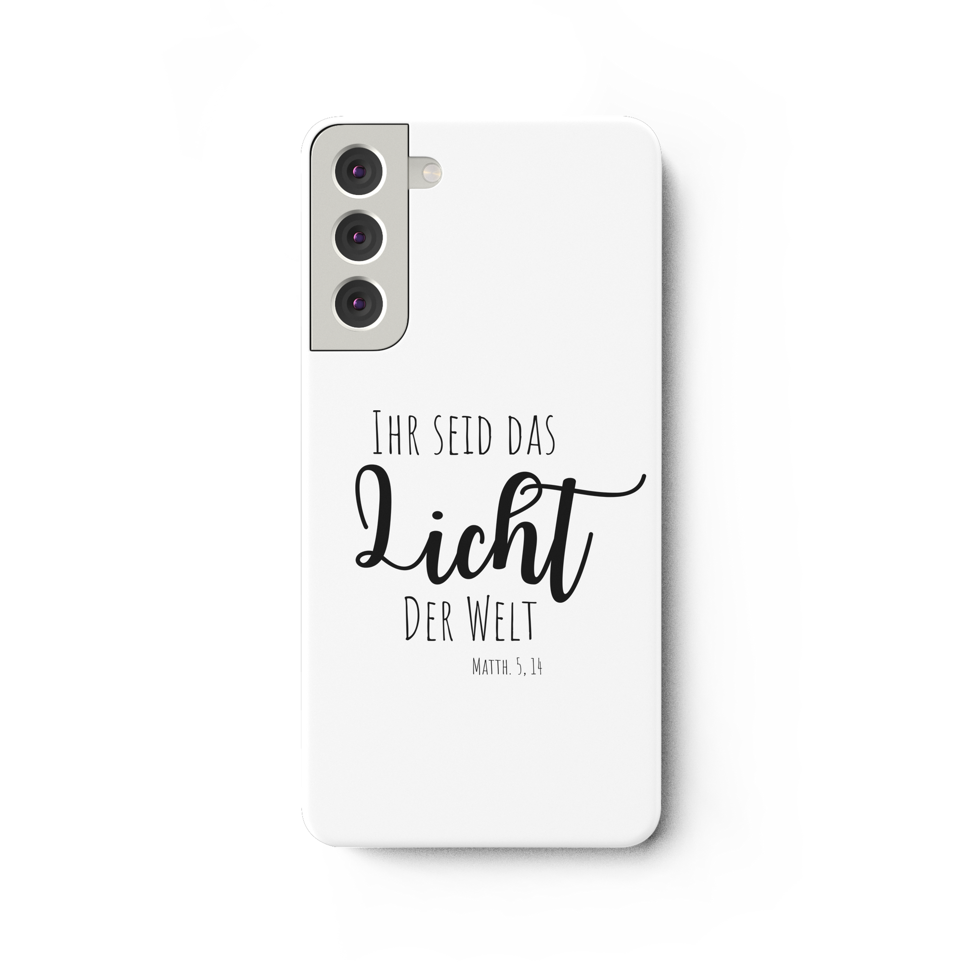 Ihr seid das Licht der Welt - Samsung Galaxy S22 Plus Handyhülle - wertvoll und geliebt 