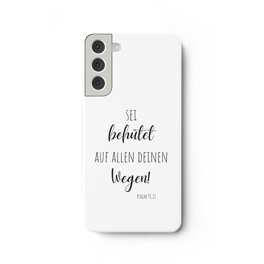Sei behütet - Samsung Galaxy S22 Plus Handyhülle - wertvoll und geliebt 