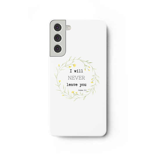I will never leave you - Samsung Galaxy S22 Plus Handyhülle - wertvoll und geliebt 