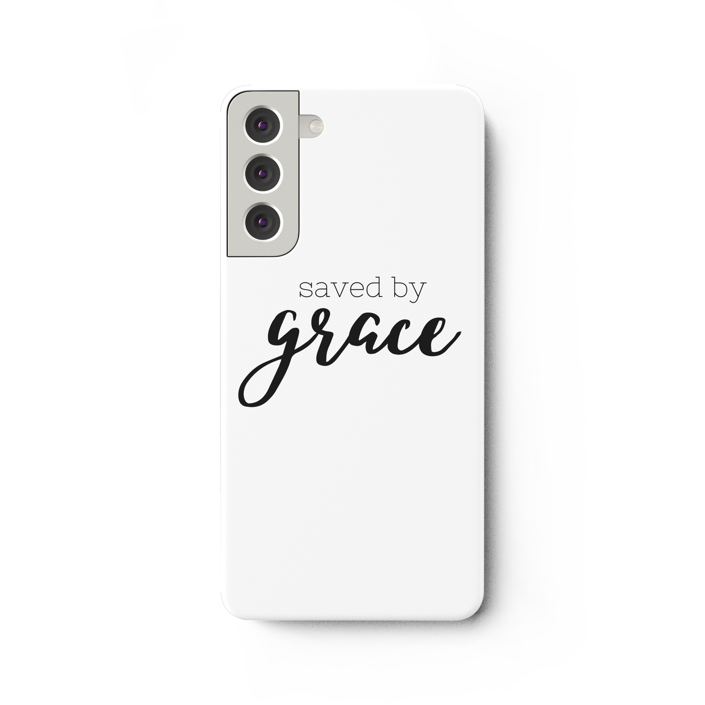 Saved by grace - Samsung Galaxy S22 Plus Handyhülle - wertvoll und geliebt 