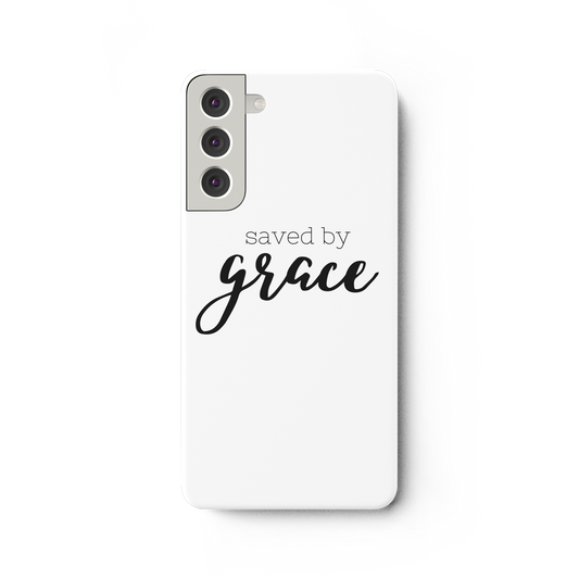 Saved by grace - Samsung Galaxy S22 Plus Handyhülle - wertvoll und geliebt 