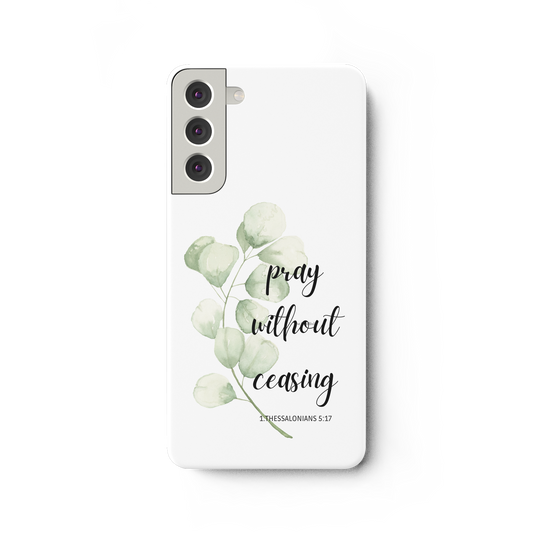 pray without ceasing - Samsung Galaxy S22 Plus Handyhülle - wertvoll und geliebt 