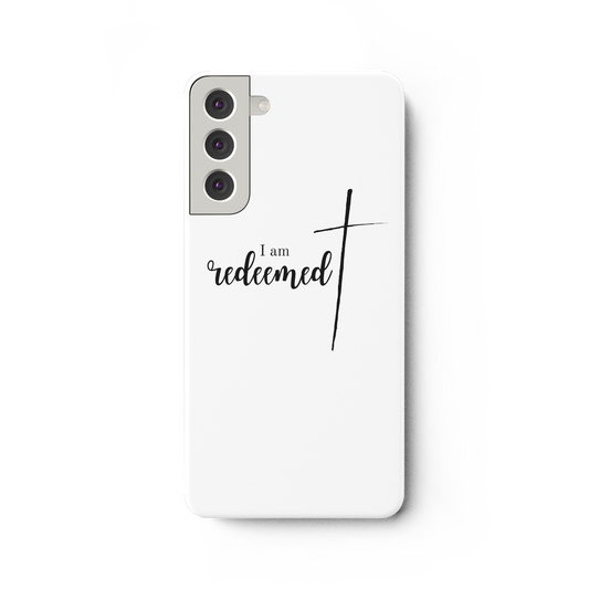 I am redeemed - Samsung Galaxy S22 Plus Handyhülle - wertvoll und geliebt 