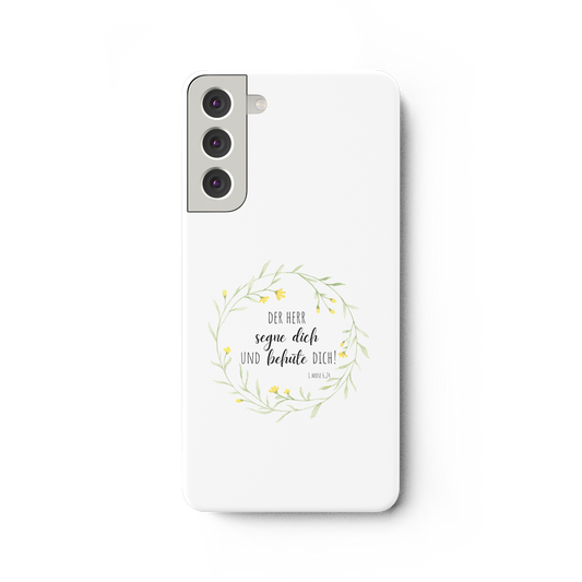 Der Herr segne Dich - Samsung Galaxy S22 Plus Handyhülle - wertvoll und geliebt 