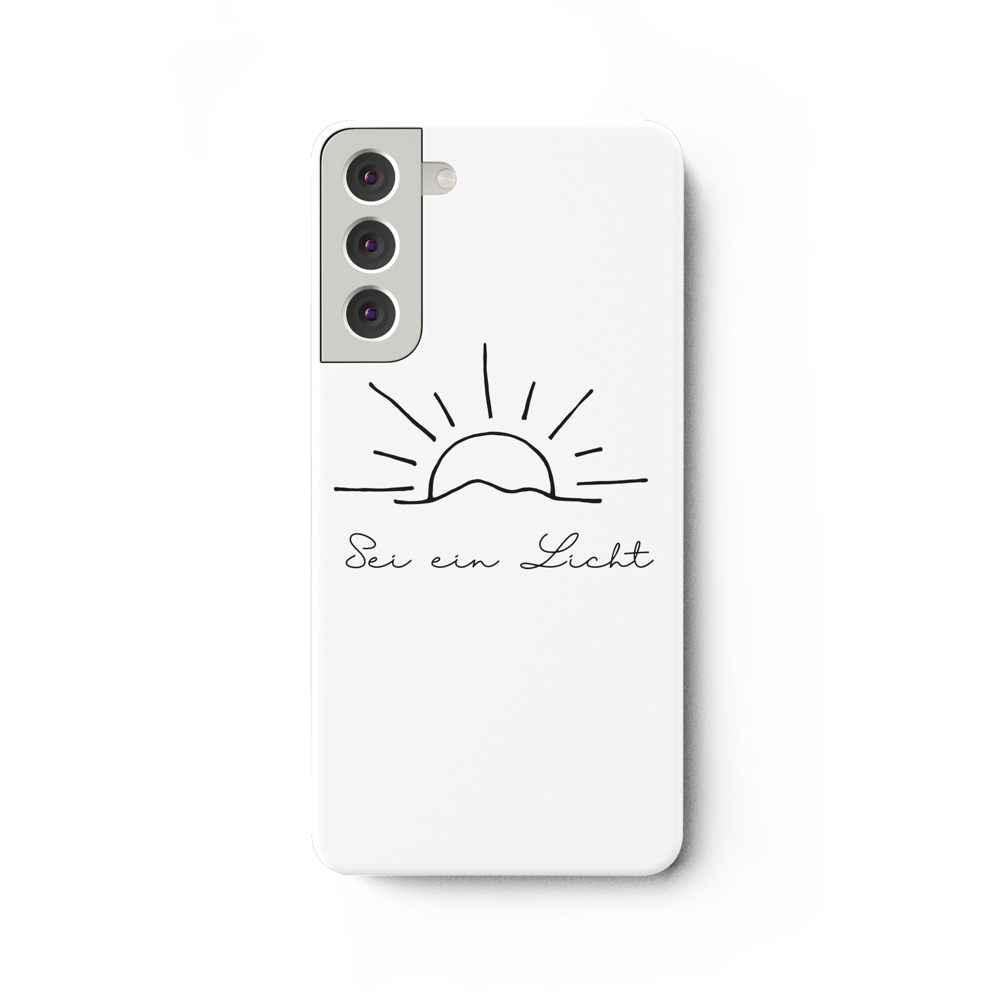 Sei ein Licht - Samsung Galaxy S22 Plus Handyhülle - wertvoll und geliebt 