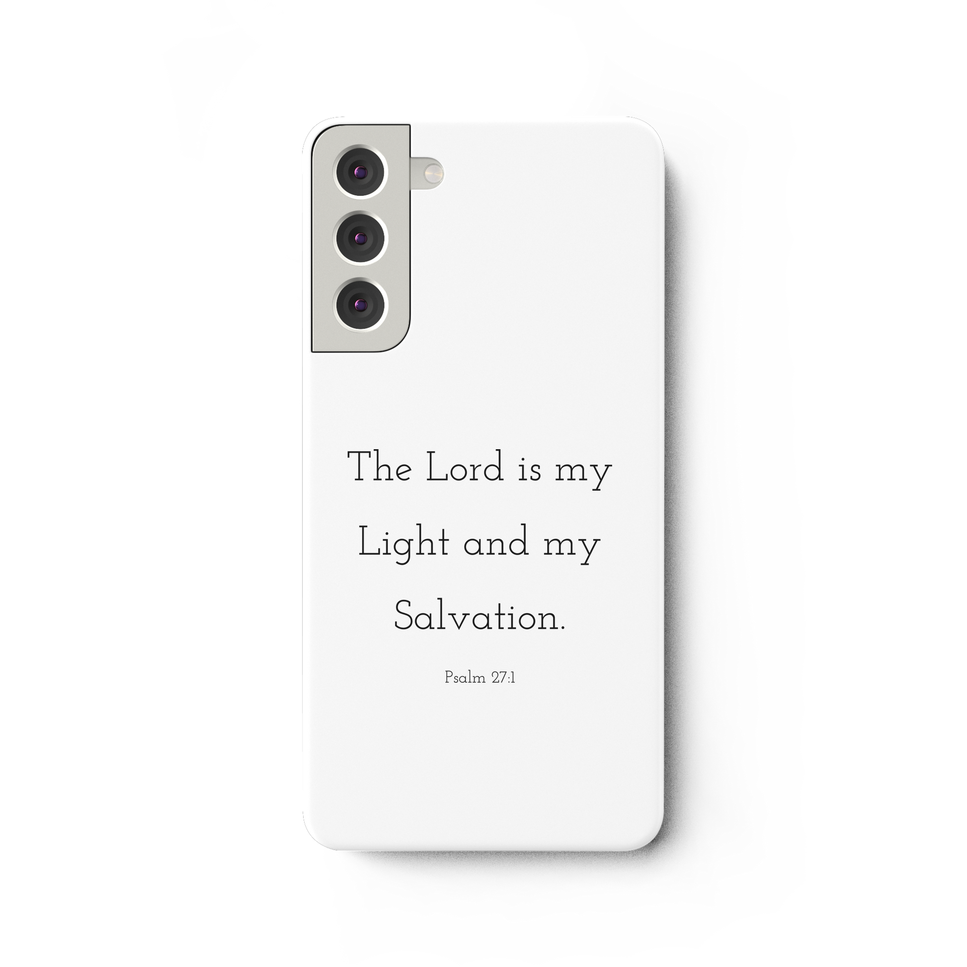 Psalm 27:1 - Samsung Galaxy S22 Plus Handyhülle - wertvoll und geliebt 