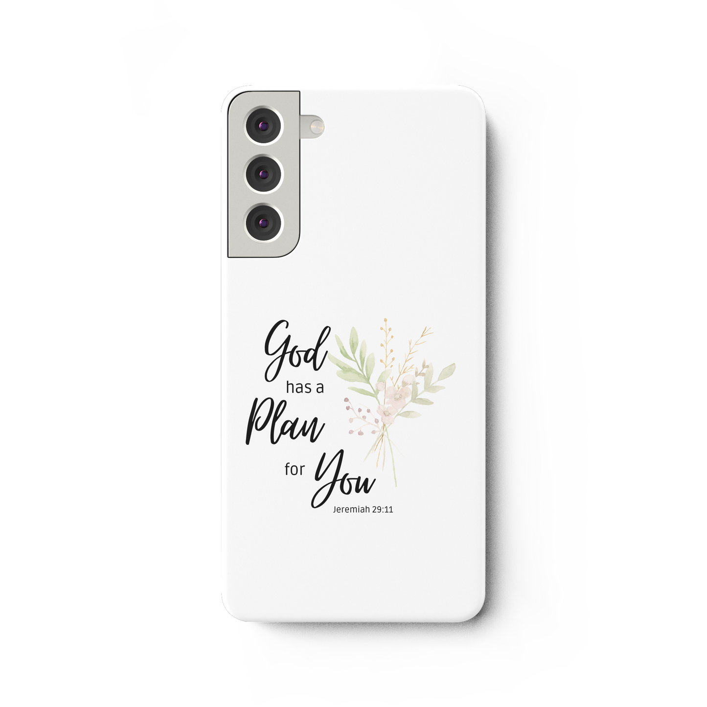 Jeremiah 29:11 - Samsung Galaxy S22 Plus Handyhülle - wertvoll und geliebt 