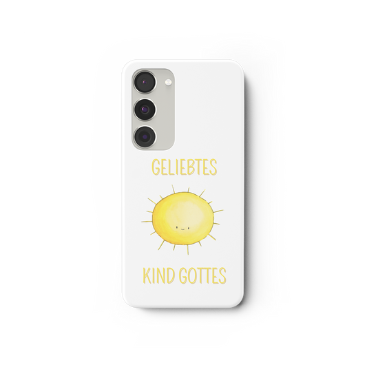 Geliebtes Kind Gottes - Samsung Galaxy S23 Handyhülle - wertvoll und geliebt 