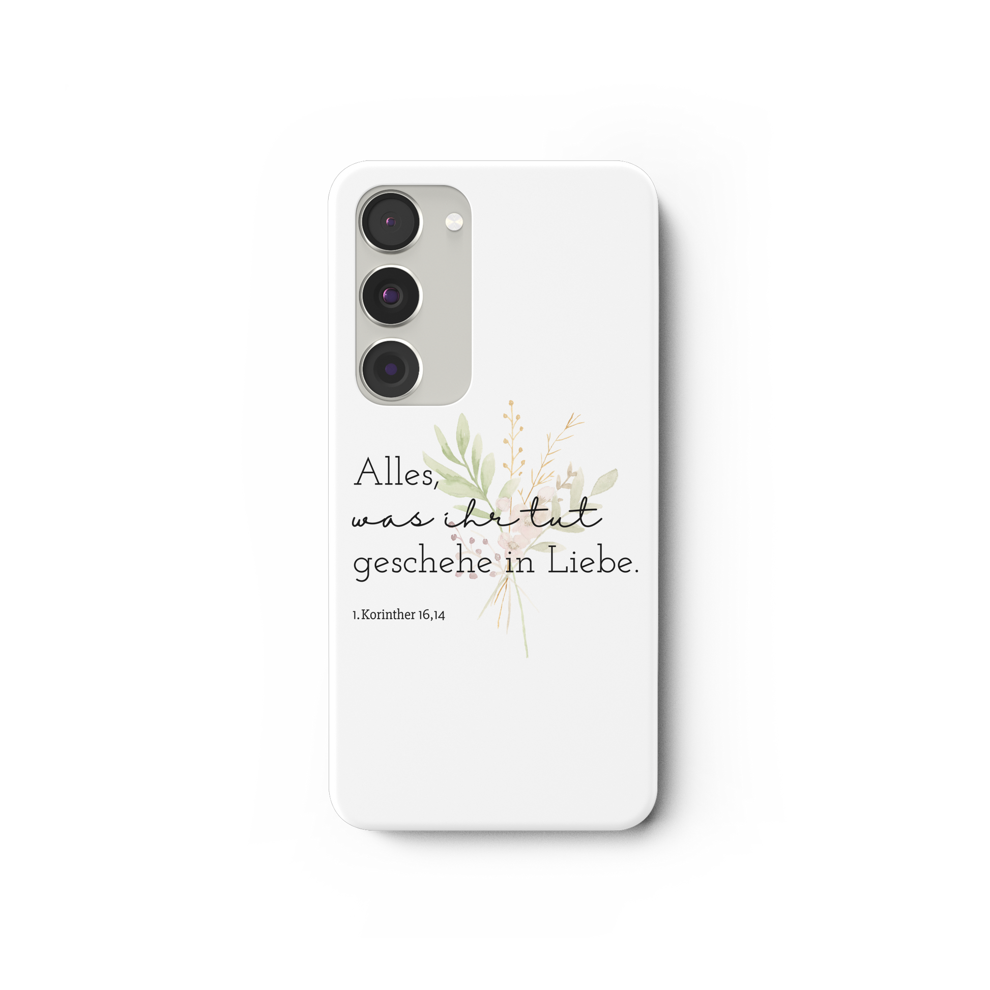 In Liebe - Samsung Galaxy S23 Handyhülle - wertvoll und geliebt 