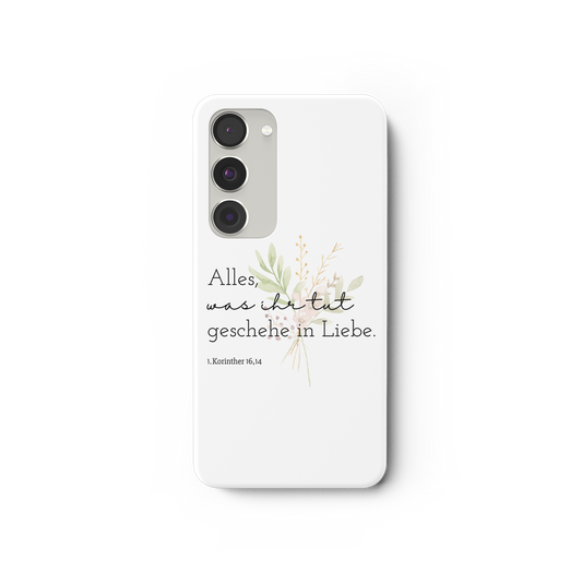 In Liebe - Samsung Galaxy S23 Handyhülle - wertvoll und geliebt 