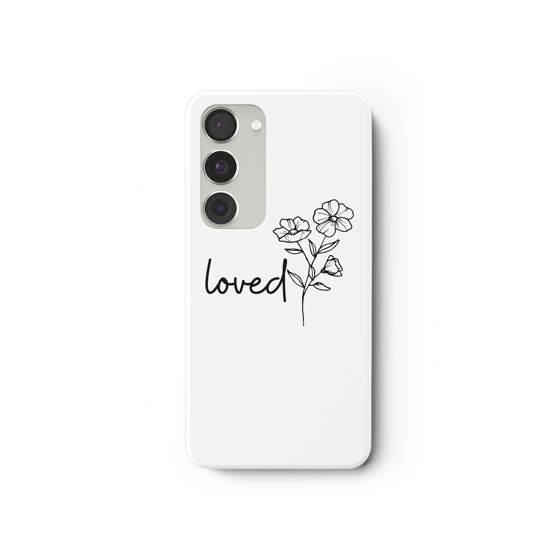 loved - Samsung Galaxy S23 Handyhülle - wertvoll und geliebt 