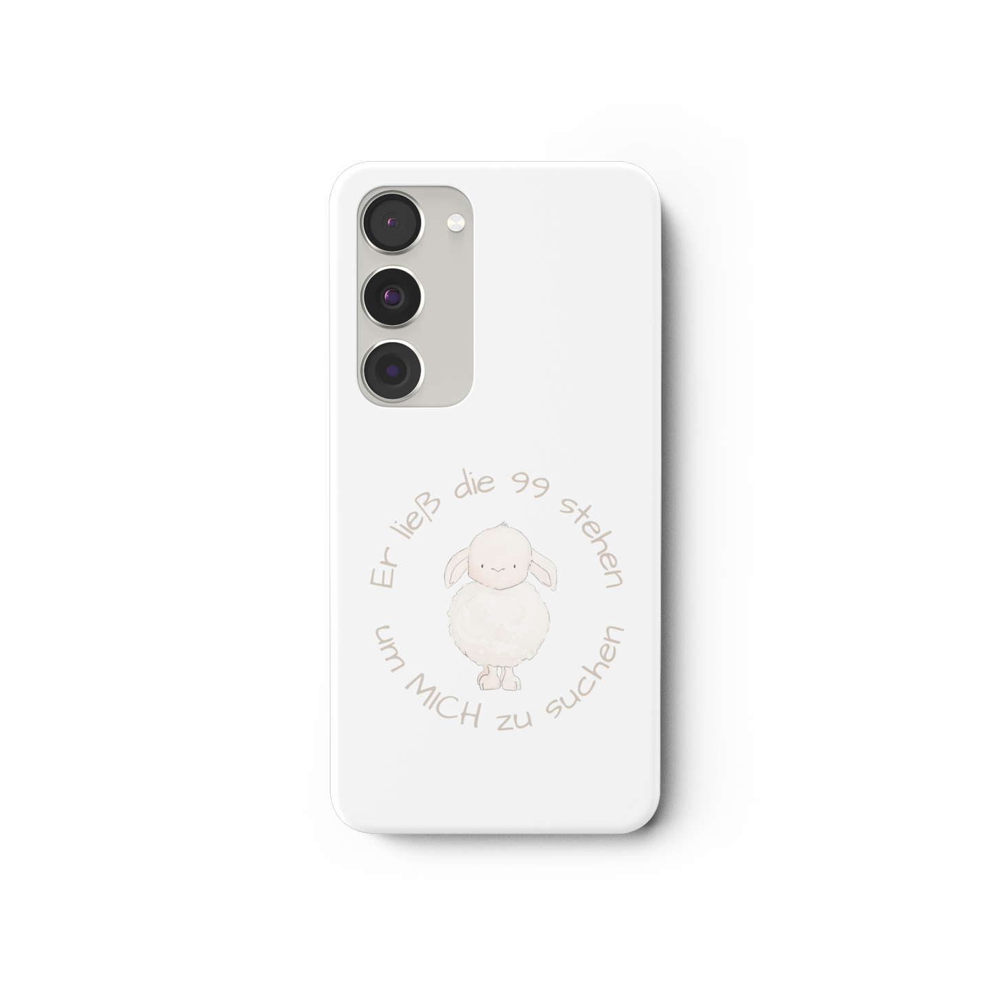 Er ließ die 99 stehen um Mich zu suchen - Samsung Galaxy S23 Handyhülle - wertvoll und geliebt 