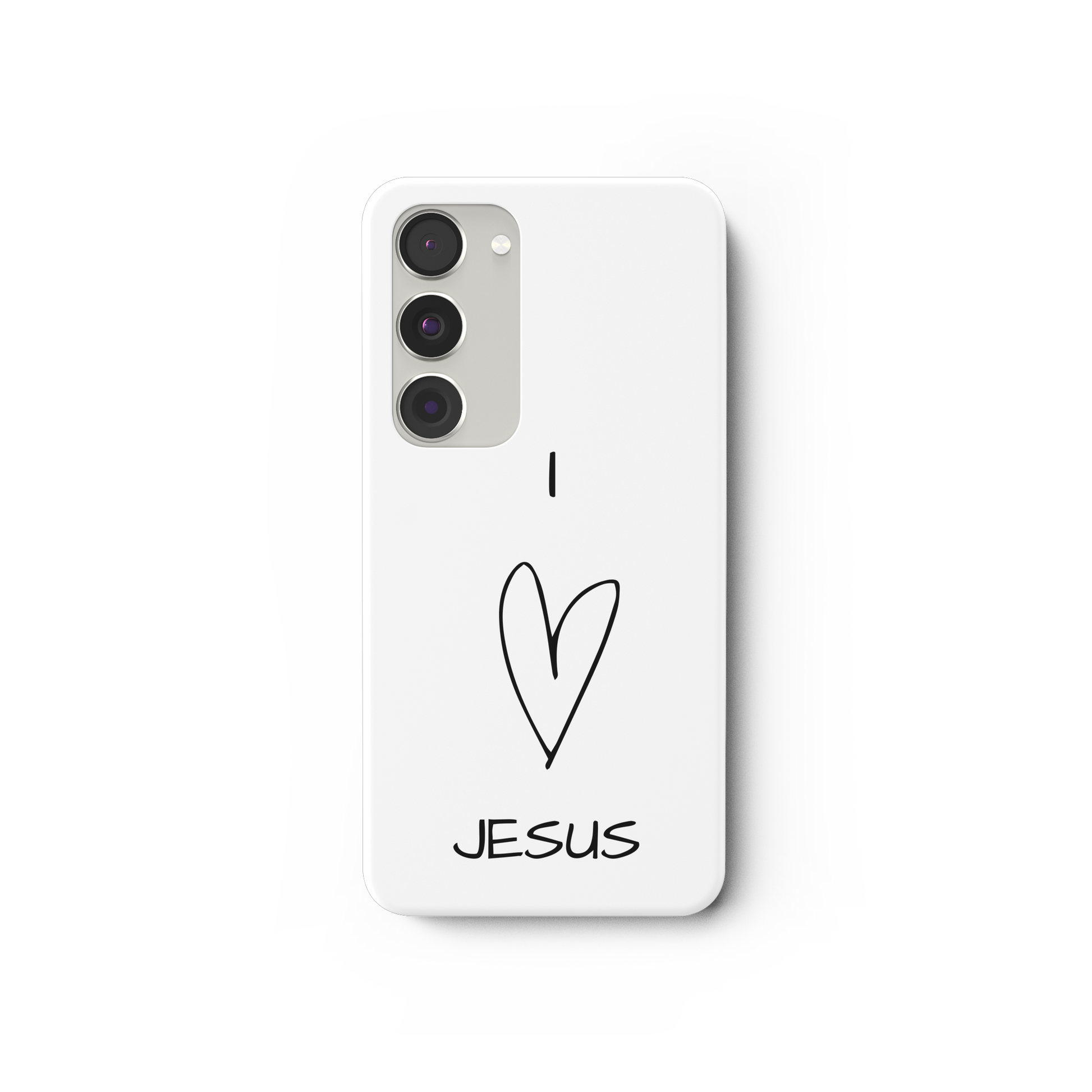 I love Jesus - Samsung Galaxy S23 Handyhülle - wertvoll und geliebt 