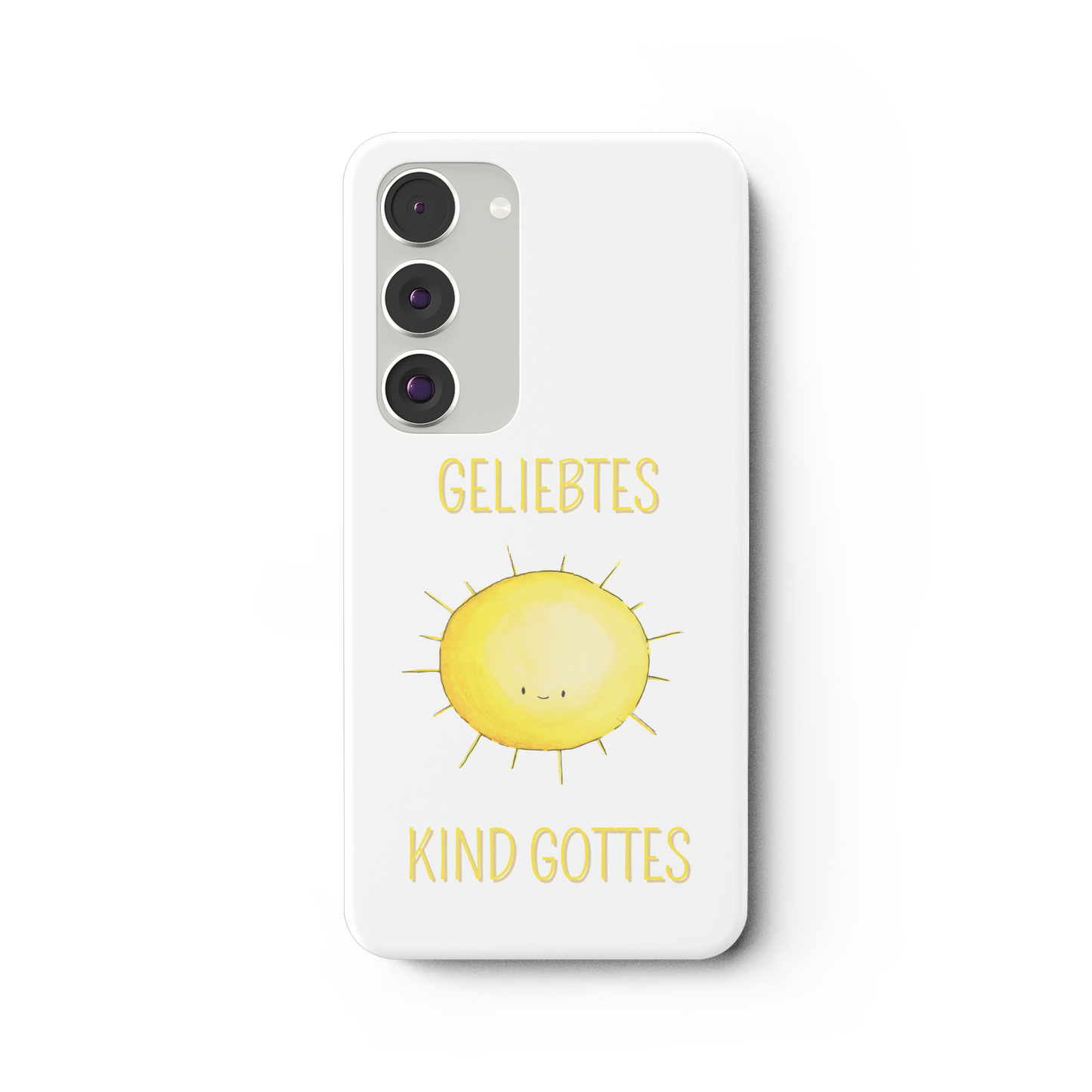 Geliebtes Kind Gottes - Samsung Galaxy S23 Plus Handyhülle - wertvoll und geliebt 