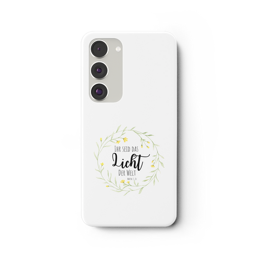 Licht der Welt - Samsung Galaxy S23 Plus Handyhülle - wertvoll und geliebt 