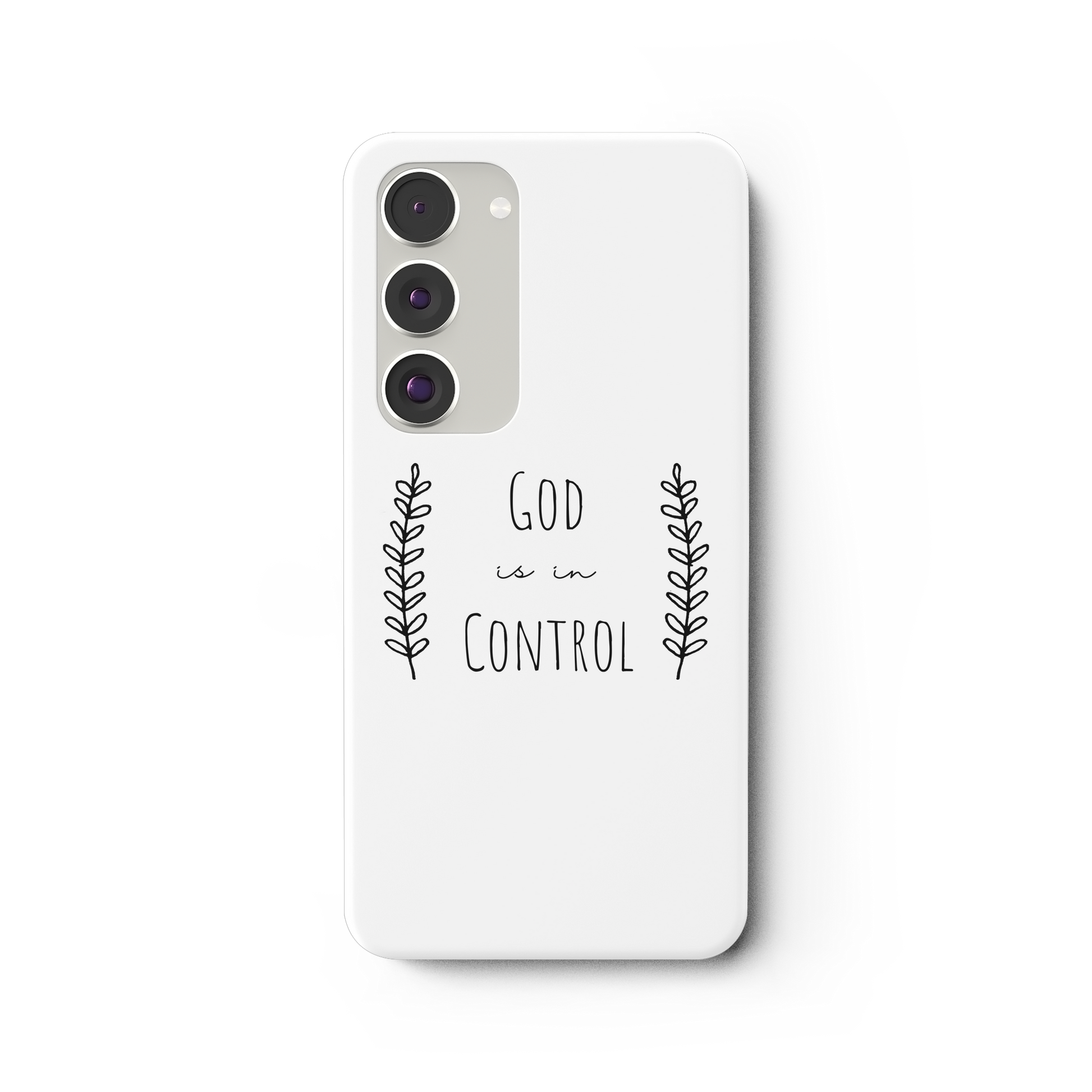 God is in control - Samsung Galaxy S23 Plus Handyhülle - wertvoll und geliebt 
