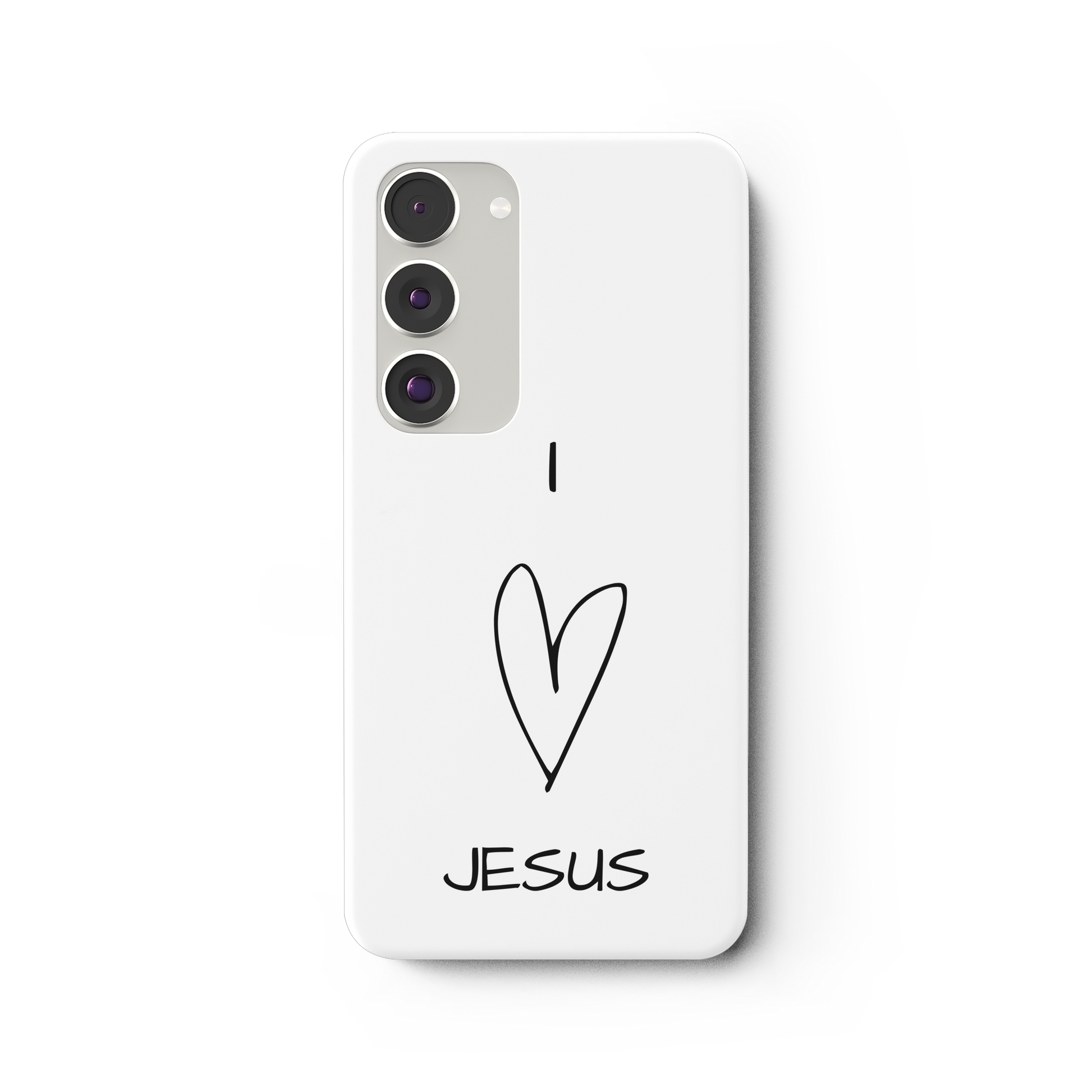 I love Jesus - Samsung Galaxy S23 Plus Handyhülle - wertvoll und geliebt 