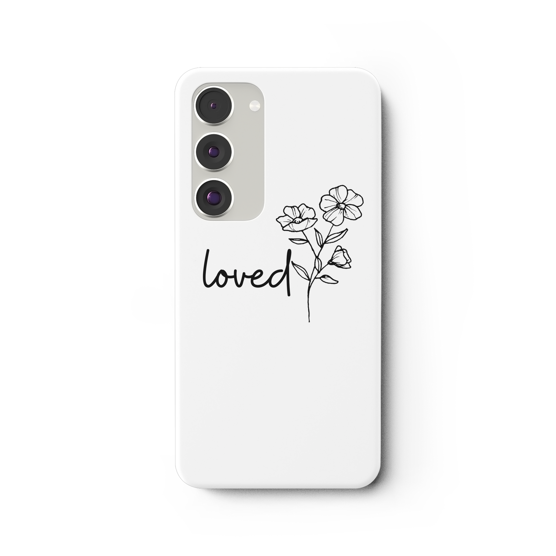 loved - Samsung Galaxy S23 Plus Handyhülle - wertvoll und geliebt 