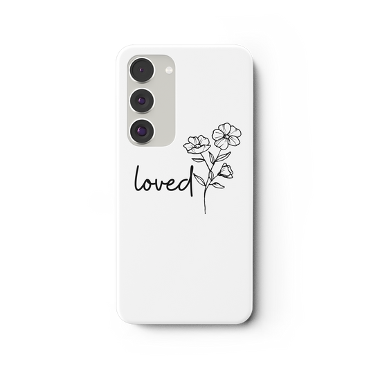 loved - Samsung Galaxy S23 Plus Handyhülle - wertvoll und geliebt 