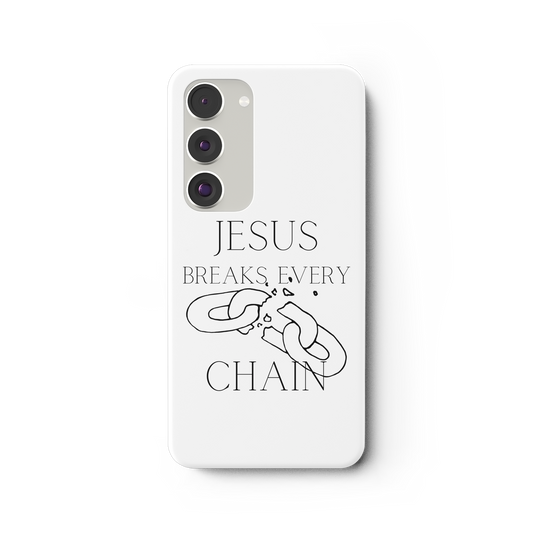 break every chain - Samsung Galaxy S23 Plus Handyhülle - wertvoll und geliebt 