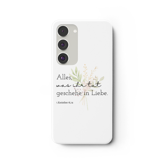 In Liebe - Samsung Galaxy S23 Plus Handyhülle - wertvoll und geliebt 