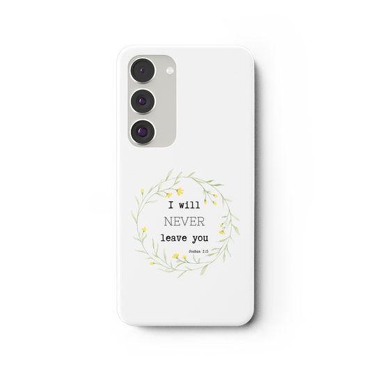 I will never leave you - Samsung Galaxy S23 Plus Handyhülle - wertvoll und geliebt 