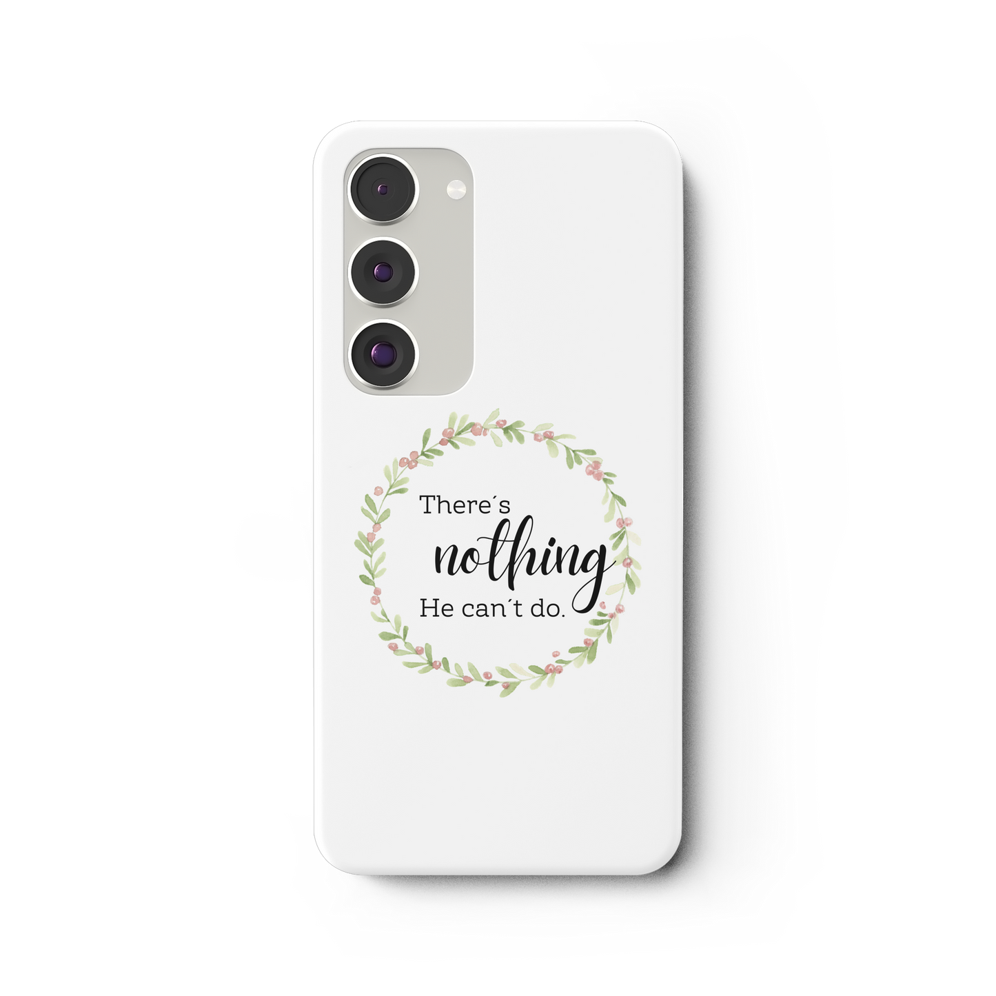 There´s nothing He can´t do - Samsung Galaxy S23 Plus Handyhülle - wertvoll und geliebt 