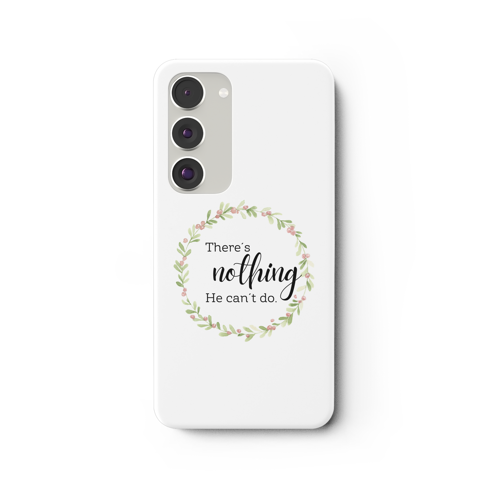 There´s nothing He can´t do - Samsung Galaxy S23 Plus Handyhülle - wertvoll und geliebt 