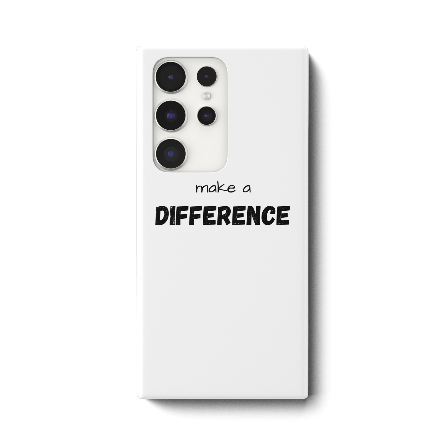 make a difference - Samsung Galaxy S23 Ultra Handyhülle - wertvoll und geliebt 