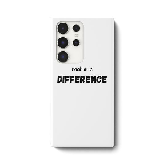 make a difference - Samsung Galaxy S23 Ultra Handyhülle - wertvoll und geliebt 