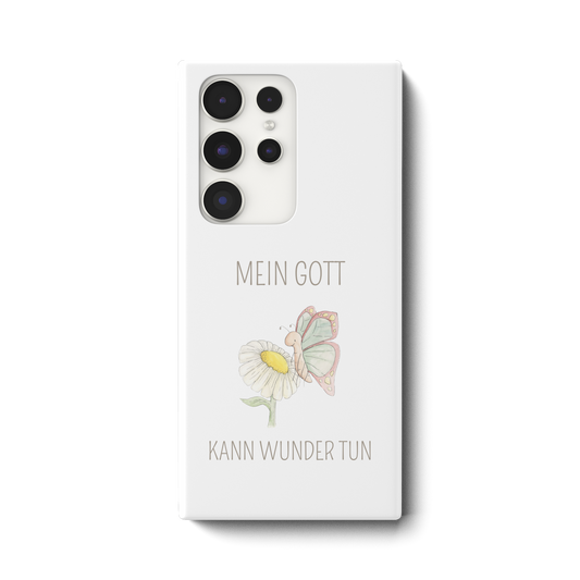 Mein Gott kann Wunder tun - Samsung Galaxy S23 Ultra Handyhülle - wertvoll und geliebt 