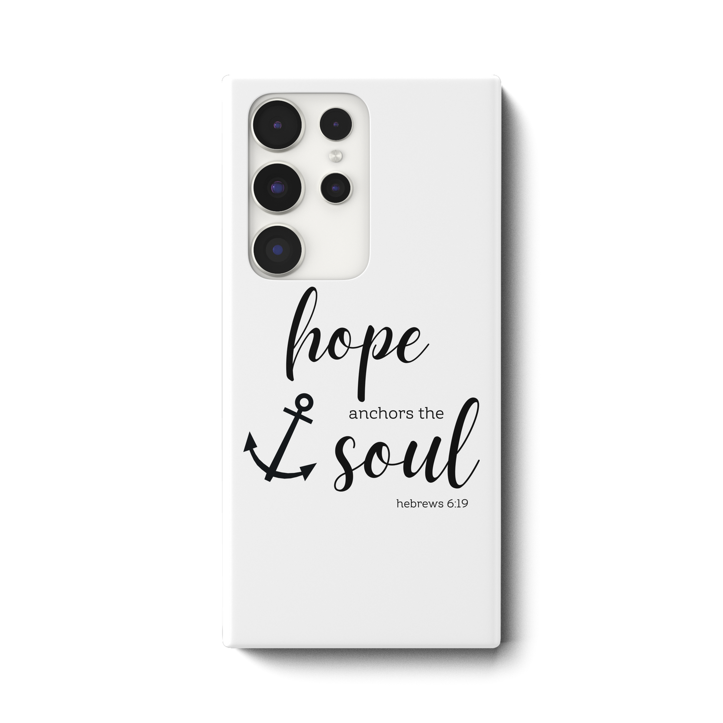 hope anchors the soul - Samsung Galaxy S23 Ultra Handyhülle - wertvoll und geliebt 