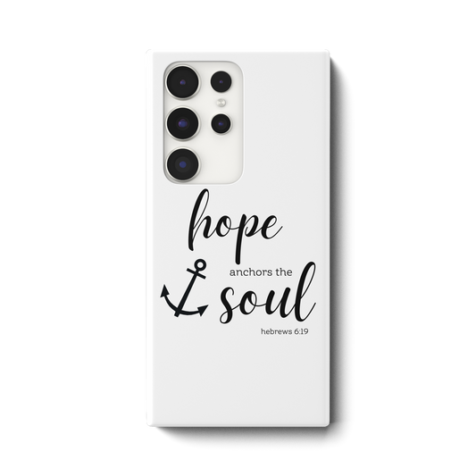 hope anchors the soul - Samsung Galaxy S23 Ultra Handyhülle - wertvoll und geliebt 