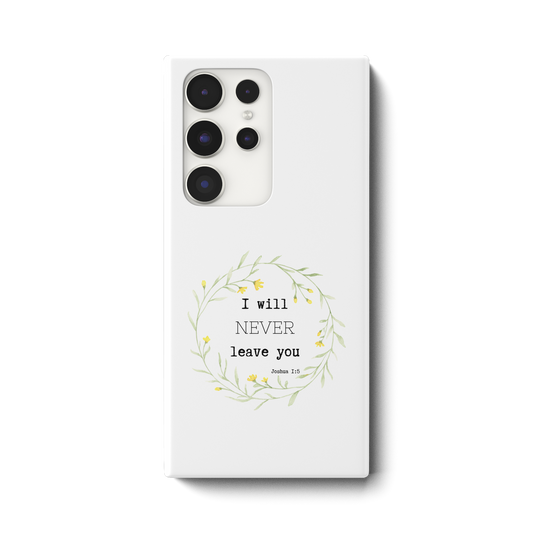 I will never leave you - Samsung Galaxy S23 Ultra Handyhülle - wertvoll und geliebt 