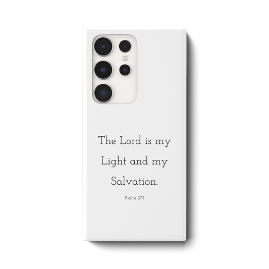 Psalm 27:1 - Samsung Galaxy S23 Ultra Handyhülle - wertvoll und geliebt 