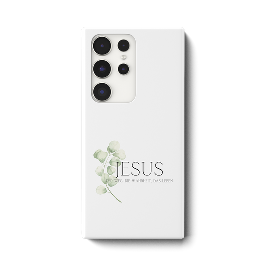 Jesus - der Weg, die Wahrheit, das Leben - Samsung Galaxy S23 Ultra Handyhülle - wertvoll und geliebt 