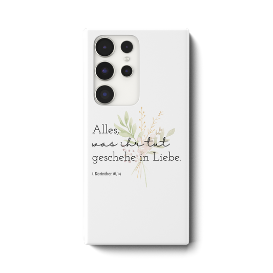 In Liebe - Samsung Galaxy S23 Ultra Handyhülle - wertvoll und geliebt 