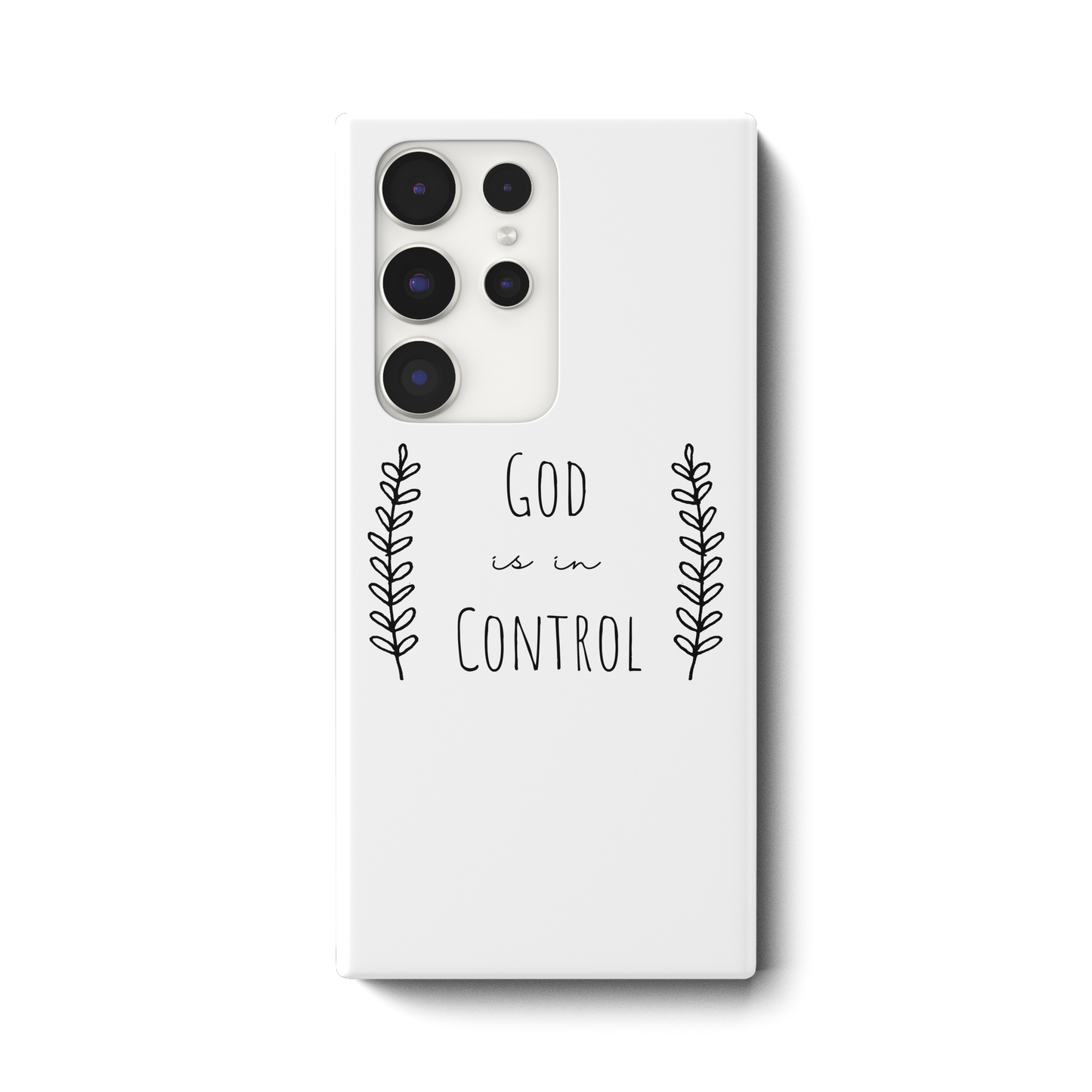 God is in control - Samsung Galaxy S23 Ultra Handyhülle - wertvoll und geliebt 
