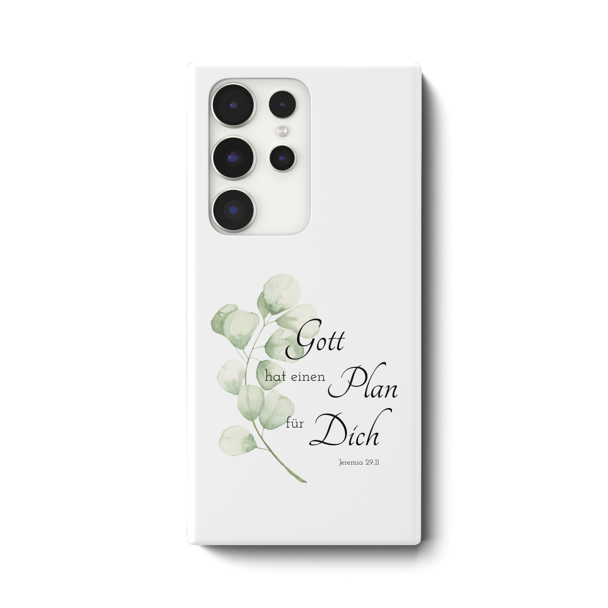 Gott hat einen Plan für Dich - Samsung Galaxy S23 Ultra Handyhülle - wertvoll und geliebt 