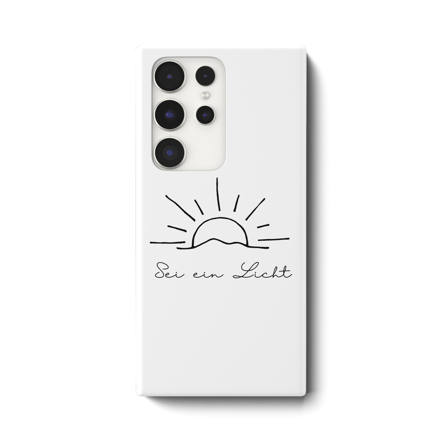 Sei ein Licht - Samsung Galaxy S23 Ultra Handyhülle - wertvoll und geliebt 