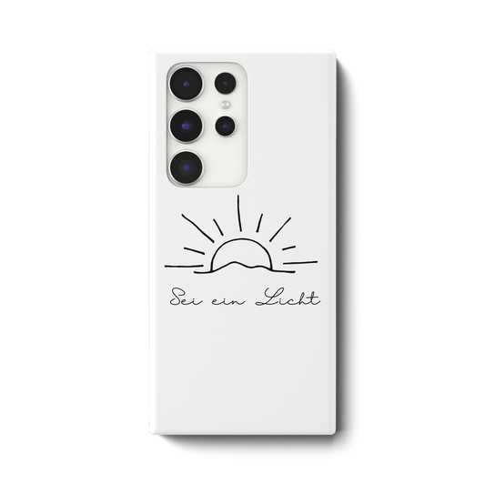 Sei ein Licht - Samsung Galaxy S23 Ultra Handyhülle - wertvoll und geliebt 