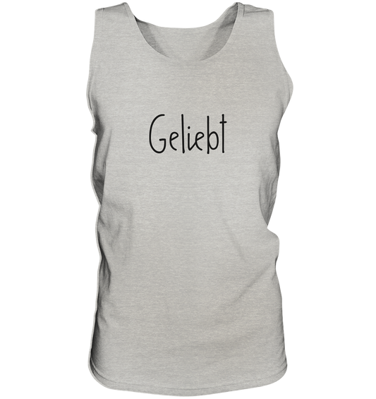 Geliebt - Tank-Top - wertvoll und geliebt 