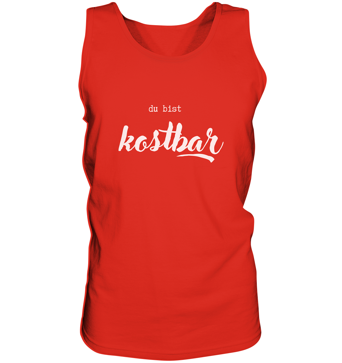 Kostbar - Tank-Top - wertvoll und geliebt 