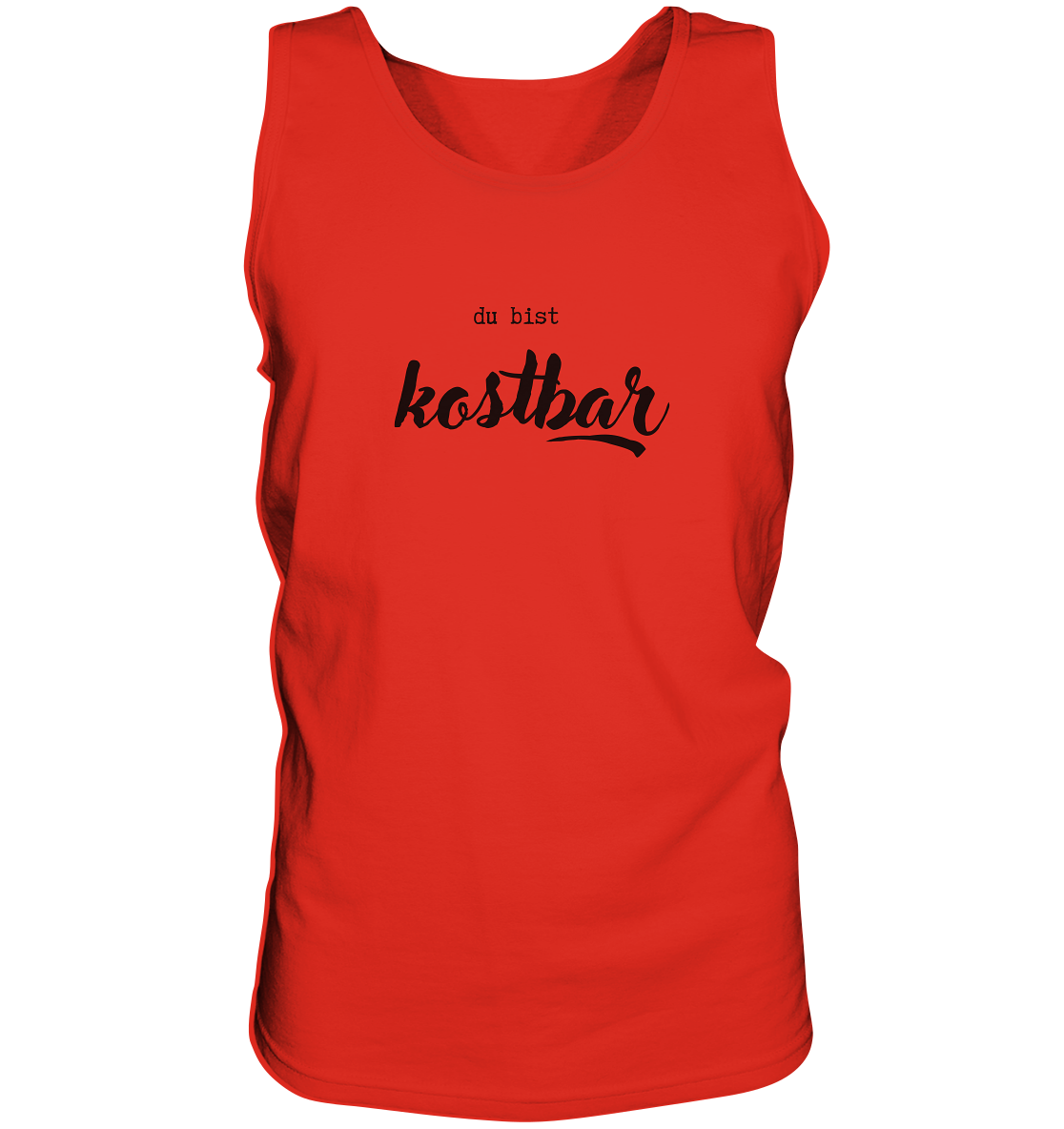 Kostbar - Tank-Top - wertvoll und geliebt 